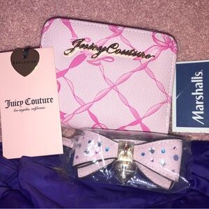 Juicy Couture Pink Bow Wallet